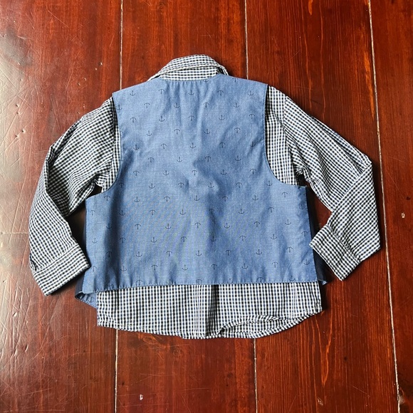 Nautica toddler casual suit set with vest boys 24 months - Picture 5 of 7